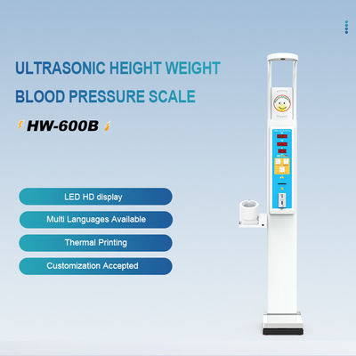 44 kg G.W. BMI Moneda Ultrasonida Alturas del cuerpo Peso de grasa Escala con máquina de presión arterial