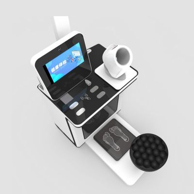 Quiosco de control de salud acrílico multifunción para evaluaciones de salud completas