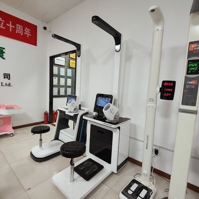Quiosco de control de salud acrílico multifunción para evaluaciones de salud completas