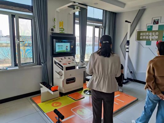 Cuatro métodos de inicio de sesión Máquina de prueba de aptitud física para el examen de salud profesional