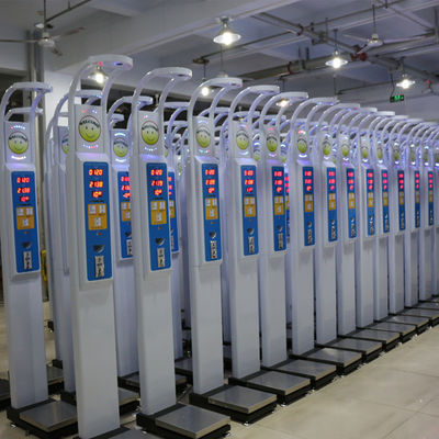 HW-600B Balanza electrónica Altura ultrasónica Peso de la grasa corporal Analista de BMI Balanza