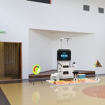 Máquina de ensayo de aptitud HW-T600 para MAX 23000 L * 1800 W * 2360 H m y cuatro métodos de acceso