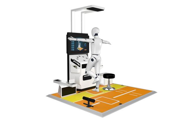Máquina de prueba de aptitud corporal 80 artículos medibles para escuelas gimnasios y campos judiciales