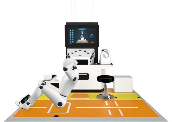 Máquina de prueba de aptitud corporal 80 artículos medibles para escuelas gimnasios y campos judiciales