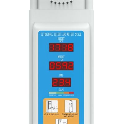 33*55*235cm Máquina para medir la altura y el peso con precisión