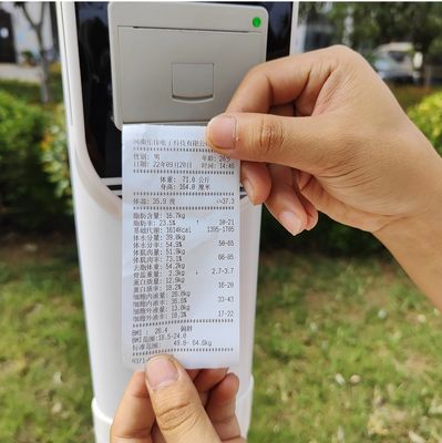 Máquina automática de índice de masa corporal del IMC para medir la altura y el peso