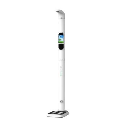 Máquina ultrasónica de peso de altura BMI con cuerpo plegable y tamaño de plataforma de 330 * 550mm