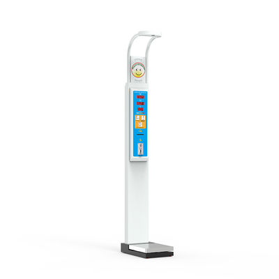 Escala de altura y peso de la pantalla LED operada por moneda para la fuente de alimentación de la clínica 100-240V