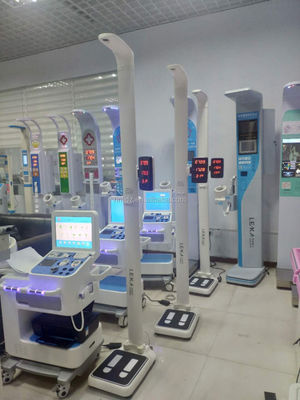 IMC plegable Escala de peso y altura ISO9001 Certificado 0-200cm Rango de medición exacto