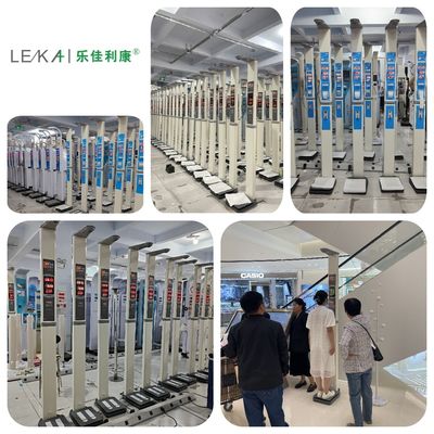 Soporte personalizado OBM Ultrasonido eléctrico escala digital de altura y peso con impresión
