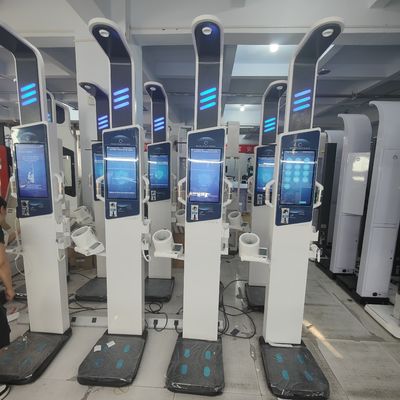 Máquina de control de salud inteligente 19 pulgadas Android BMI Quiosco con funciones opcionales