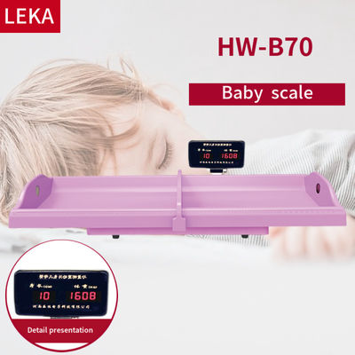 Display LED Hospital Escala para bebés Rango de altura 0-105cm para instalaciones de atención médica