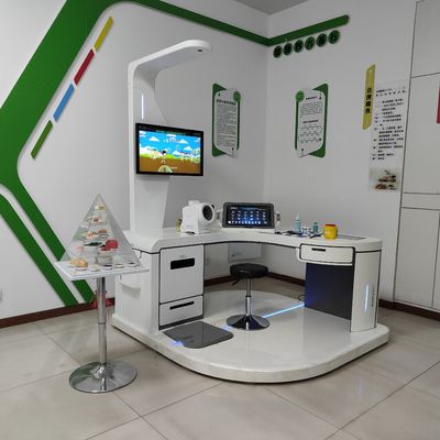 Quiosco médico de auto-servicio para exámenes de salud con tamaño total de 180 L * 180 W * 235 H CM
