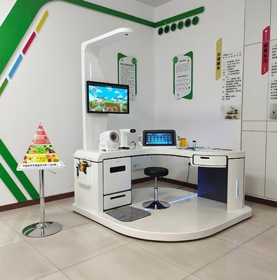Quiosco de control de salud con suministro de energía AC100-240V y WIFI