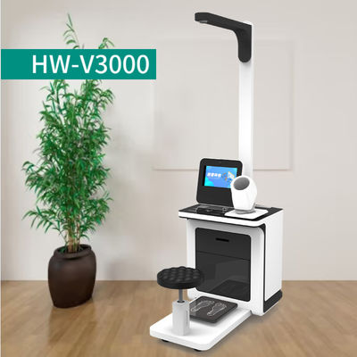 Tipo de pantalla LCD Quiosco de control de salud multifuncional para soluciones de telemedicina