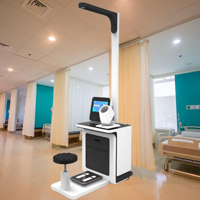 Tipo de pantalla LCD Quiosco de control de salud multifuncional para soluciones de telemedicina