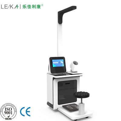 Máquina de control corporal de clínica multifuncional para el examen integral de la salud