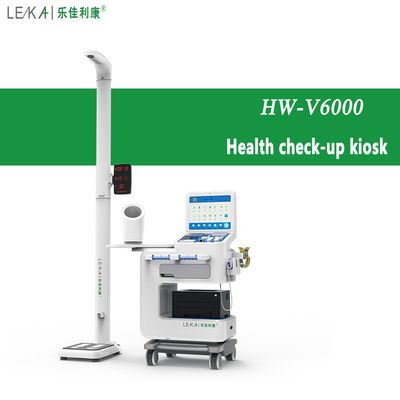 Estación de quiosco de control médico multifuncional con fuente de alimentación AC100-240V