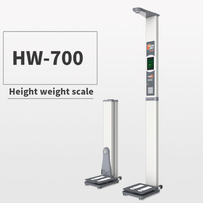 Mejor máquina de medición de peso corporal y altura 33 * 46 * 230cm con opción de pantalla LED / LCD