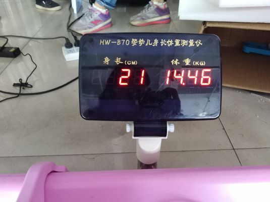 Escala para medir el peso y la altura de los bebés con resultados precisos de tamaño de producto de 129*50*30 cm