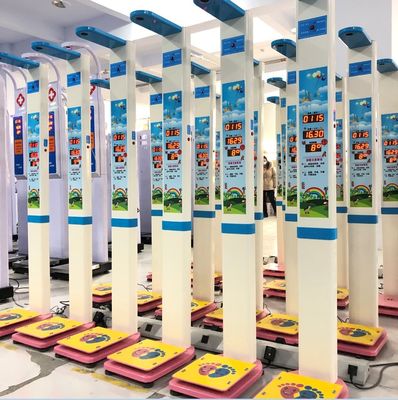 Personalización ODM Niños Peso automático y Escala de altura para niños 50-150cm