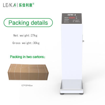Máquina de pesaje de equipaje con precisión de 0,1 kg para maletas y bolsos del aeropuerto