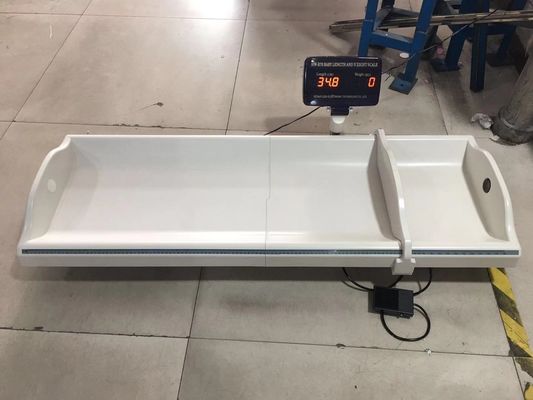 Balanza colgante para bebés sin contacto con medición ultrasónica de altura y peso