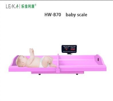 Escala de bebé fácil de usar para medir peso y altura G.W 16KG Rango de altura 0-105cm