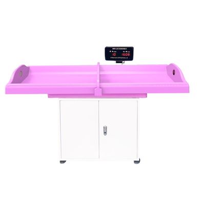 Escala automática de medición de altura y peso para pantallas LED pediátricas de 0 a 3 años
