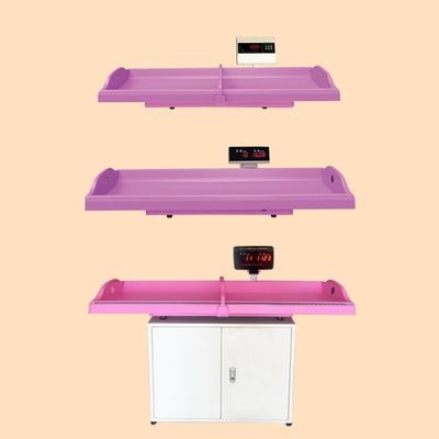 Escala automática de medición de altura y peso para pantallas LED pediátricas de 0 a 3 años