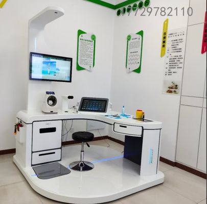 Impresora láser A4 y fuente de alimentación AC100-240V Analista de salud corporal Telesalud Quiosco dispositivo