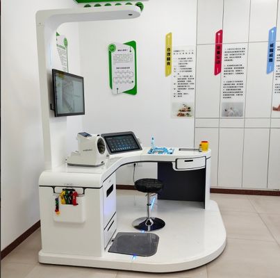 Impresora láser A4 y fuente de alimentación AC100-240V Analista de salud corporal Telesalud Quiosco dispositivo