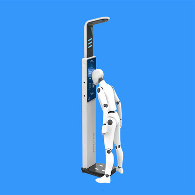 Máquina de análisis de cuerpo de autoservicio para medir la altura y el peso