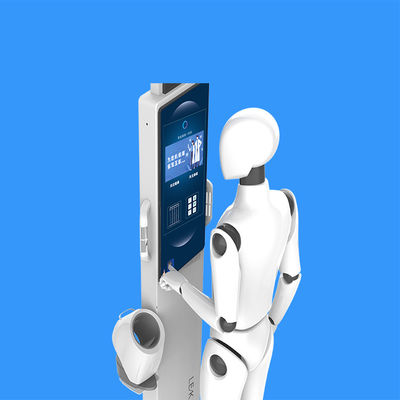 Máquina de análisis de cuerpo de autoservicio para medir la altura y el peso