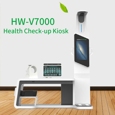 Smart Health Posthouse Control de cuerpo completo Quiosco de detección de salud con color personalizado