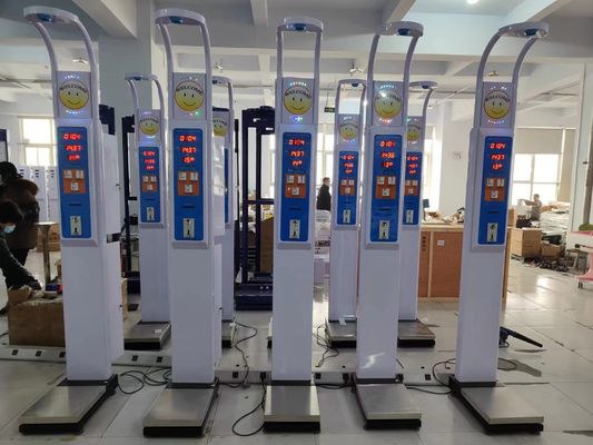 300kg Personalizar Ultrasonido BIM Escala de peso de la altura del cuerpo para la medición del cuerpo humano