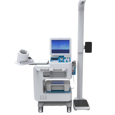 Full Touch LCD Screen Body Check Up Kiosk para clínicas Solución de autoservicio inteligente