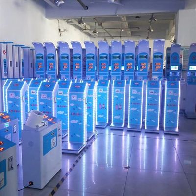 100-240V de suministro de energía de la moneda operado de venta de la balanza para la medición precisa del peso