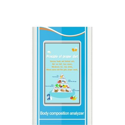 Escala de altura de gimnasio certificada CE ISO9001 con analizador de peso e índice de masa corporal