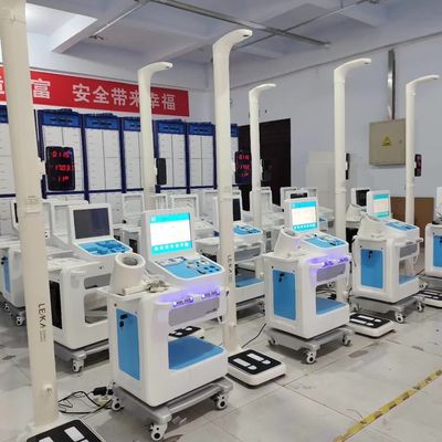 Equipo de telemedicina de clase II Rango de medición de la altura 60-210 cm para los quioscos de registro de pacientes