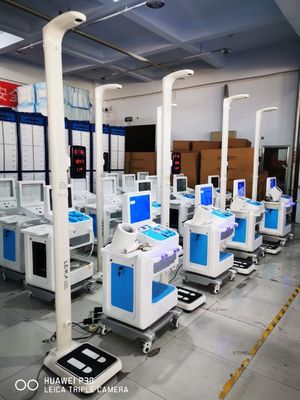 15' pantalla táctil LCD Smart Full Body Check Up Kiosco para centros de salud
