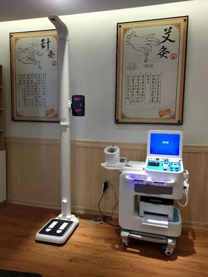 15' pantalla táctil LCD Smart Full Body Check Up Kiosco para centros de salud