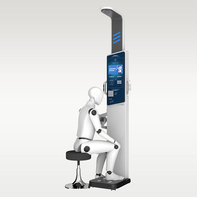 N.W 43kg Analista de IMC Quiosco de control de salud con rango de medición de altura 0-210cm