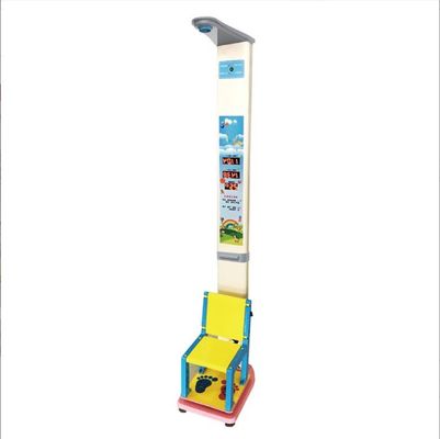 Rango de altura 50-150 cm Balanza electrónica médica para niños para el peso y la altura sentada