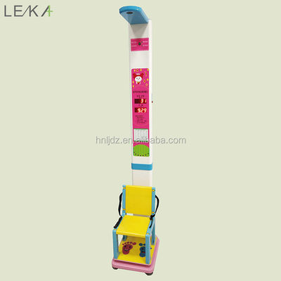 HW-700E Máquina de altura y peso del niño La escala perfecta para controlar el crecimiento del niño