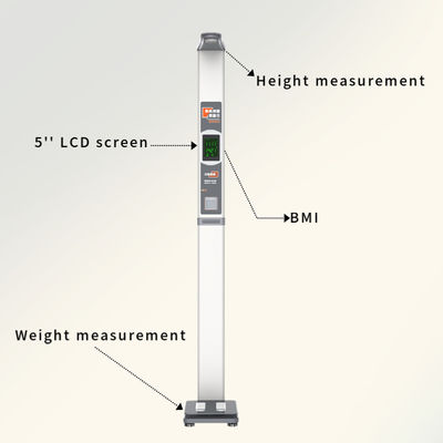 Función de medición de la altura y el peso del IMC 20kg Balanza de peso para adultos plegable digital 20kg