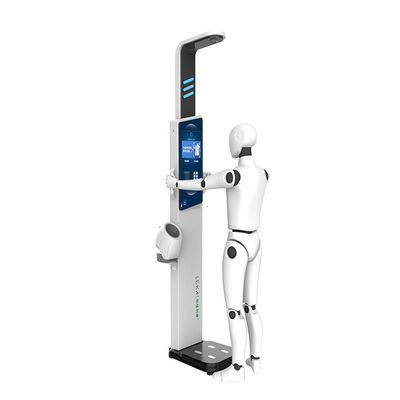 Escala electrónica totalmente automática de altura, peso, grasa e IMC para los requisitos del cliente