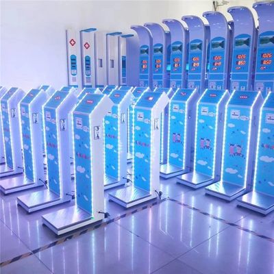 CE ISO9001 Aprobado Electrónico Cuerpo de la moneda Peso de la balanza de equipaje de pesaje de la máquina expendedora 30kg N.W