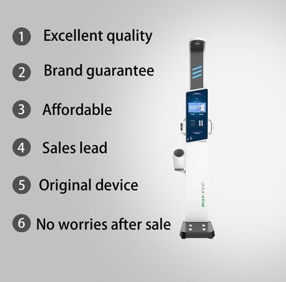 Completamente automática y G.W 52kg Luxury Smart Scale para el peso corporal estilo de lujo