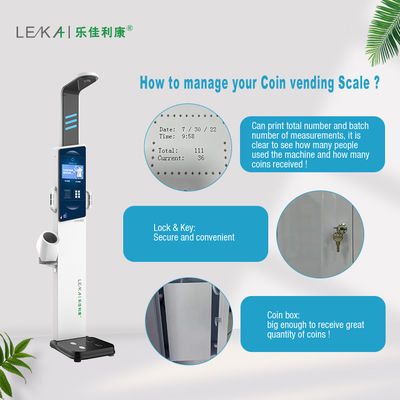 Completamente automática y G.W 52kg Luxury Smart Scale para el peso corporal estilo de lujo